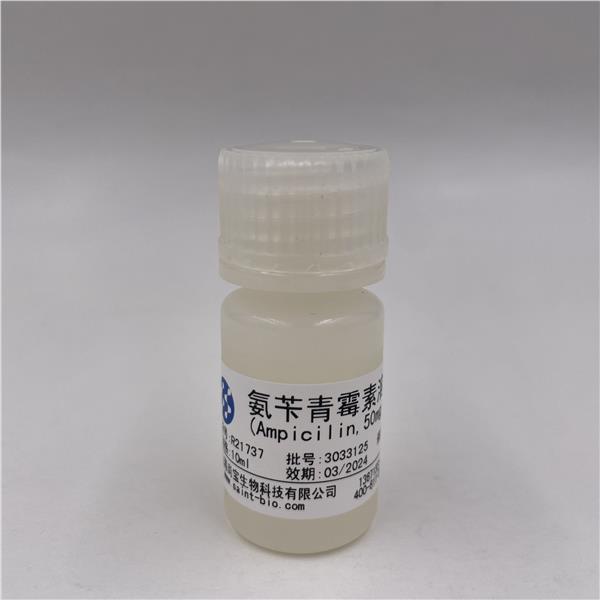氨苄青霉素溶液（Ampicilin，50mg/ml）