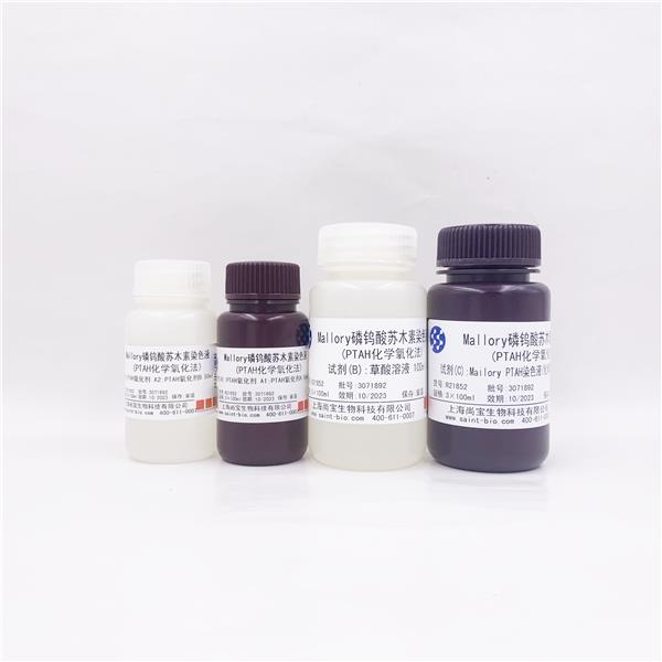 Mallory磷钨酸苏木素染色液（PTAH化学氧化法）（试剂盒）