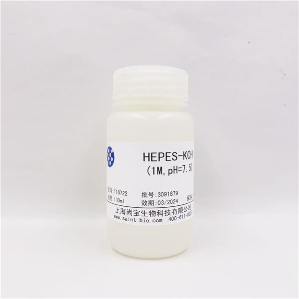 HEPES-KOH（1M，pH=7.5，无菌）