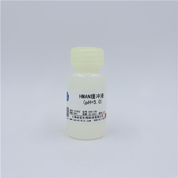 HMAN缓冲液（pH=5.0）