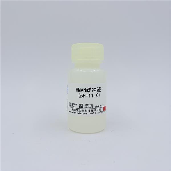 HMAN缓冲液（pH=11.0）