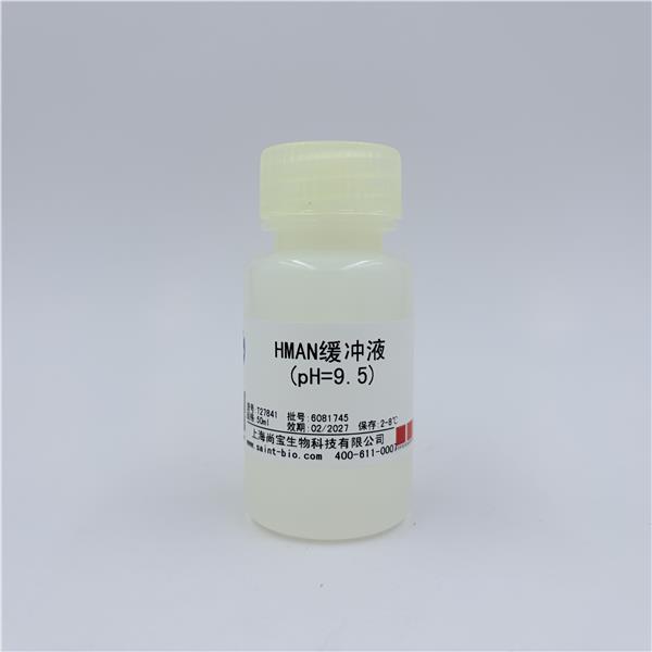 HMAN缓冲液（pH=9.5）